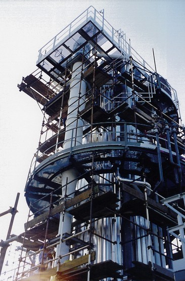 Process Vacuum System for Visbreaker Unit at API Ancona Refinery, Italy, 2001