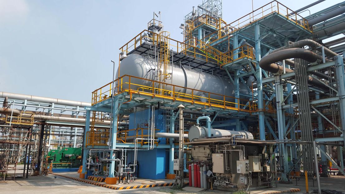 Flare Gas Compression System at CPC Talin, Taiwan (map)